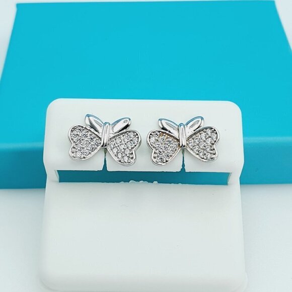 "925 Sterling Silver CZ Beautiful Earrings for Women, 1USPAR4167 - Picture 2 of 11